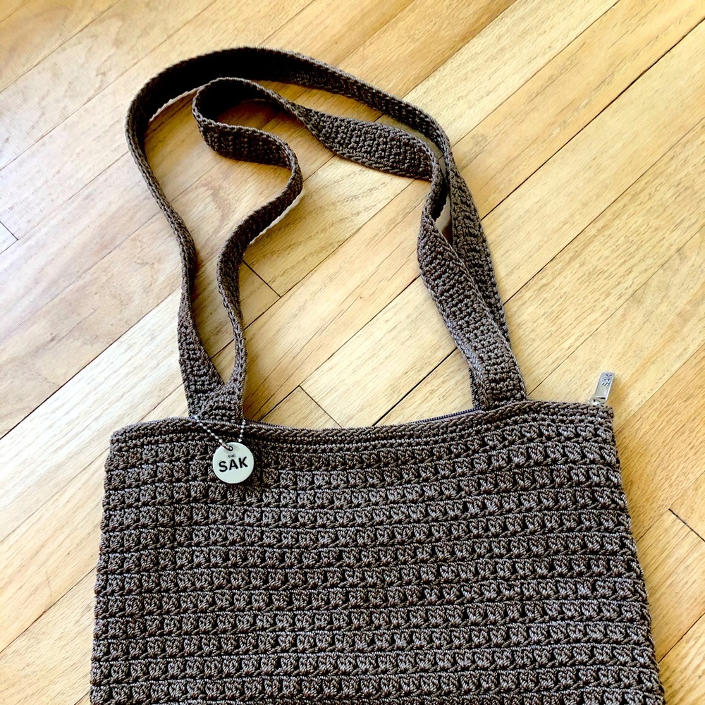 The Sak crochet crossbody bag.
